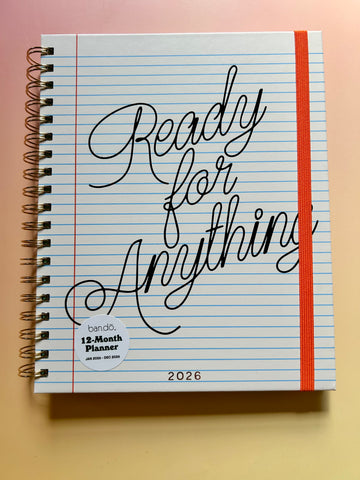 Ready For Anything 2026 12-Month Planner