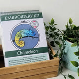 Chameleon Embroidery Kit