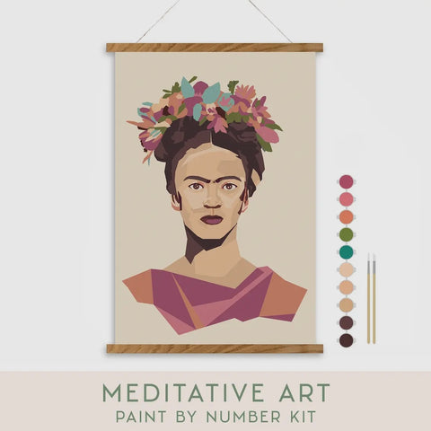 Frida Meditative Art Paint By Number Kit