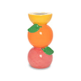 Stacked Citrus Vase