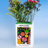 Wildflower Seeds Vase