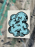 Mini Clouds-original artwork by Dan Duffy