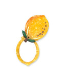 Swing-Hinge Folding Compact Mirror - Fresh Lemon - Yellow