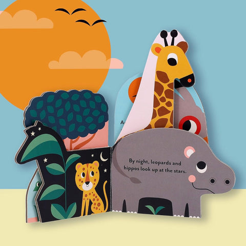 Wild Animals:a bookscape board book