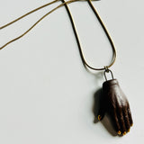 Ceramic Hand Necklace