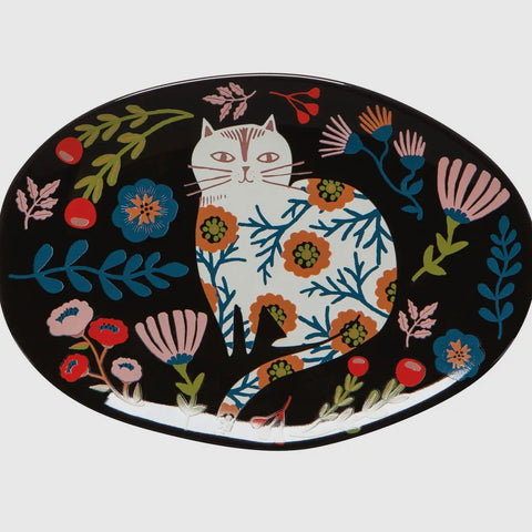 Catbloom Ceramic Trinket Tray