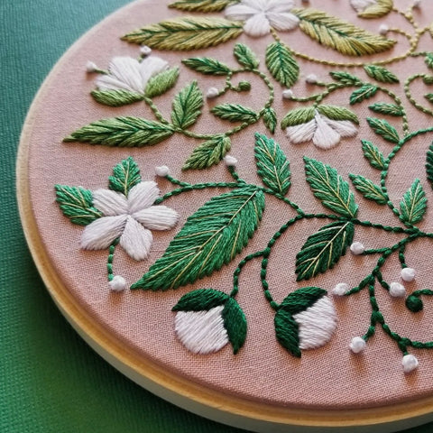 Blissful Blooms Embroidery Kit