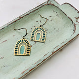 Vault Stained Glass Earrings