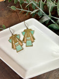 Temple Stained Glass Earrings