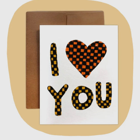 I Heart You Card