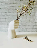 Tall Hand Flower Vase