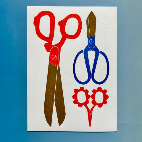 Scissors mini Risograph