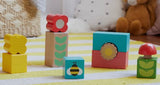 Busy Garden Wooden Blocks