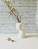 Tall Hand Flower Vase