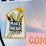 Make Mend Vinyl Sticker