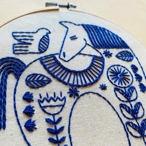 Hygge Horse Embroidery Kit