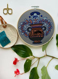 Vase Rikrack Embroidery Kits