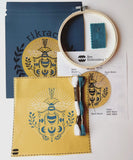 Bee Rikrack Embroidery Kits