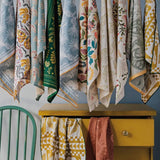 Amulet Embroidered Cotton Dish Towel