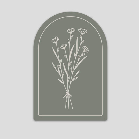 Floral Arch Sticker