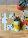 Meow Meow Cats Spiral-Bound Notebook
