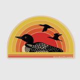 Retro Loon Sticker