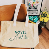 Novel Aesthetic Tote Bag