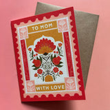 Mom’s Postage Greeting Card – For Mother's Day and Beyond