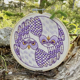 Burrowing Owls Embroidery Kit