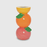 Stacked Citrus Vase