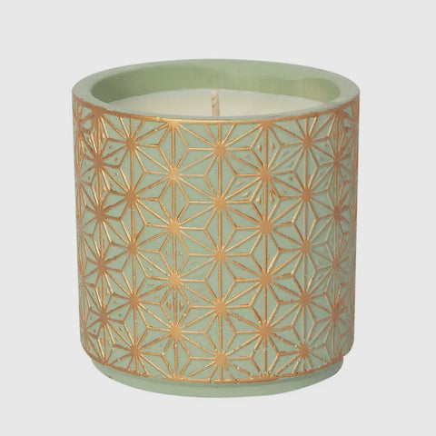 Garden Terrace Concrete Candles