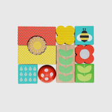 Busy Garden Wooden Blocks