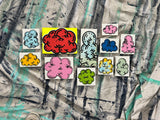 Mini Clouds-original artwork by Dan Duffy