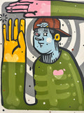 “Ah-ha” original artwork by Dan Duffy