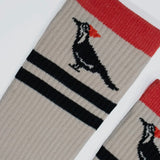 Pilated Woodpecker Socks