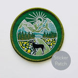 Trail Dog Adhesive Patch