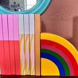 Rainbow Bookends