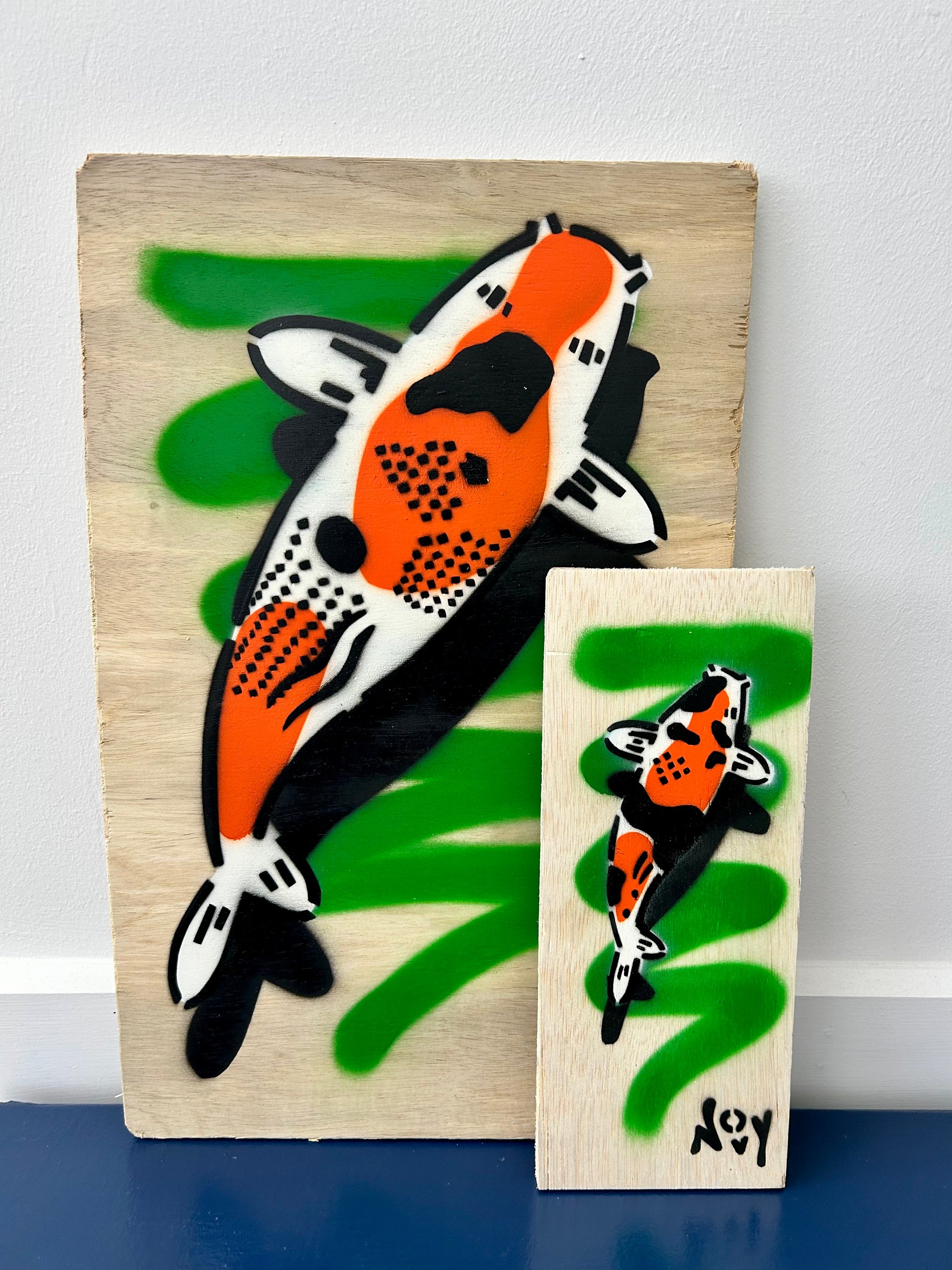 Koi Fish by Jeremy Novy – The Waxwing