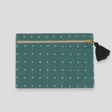 Cross Stitch Zipper Pouch