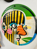 “Record Face” original artwork by Dan Duffy