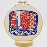 Canned Sardines Embroidery Kit