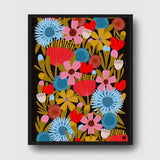 Jolies Fleurs Art Print