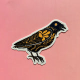 Raven Dark Omens Vinyl Sticker