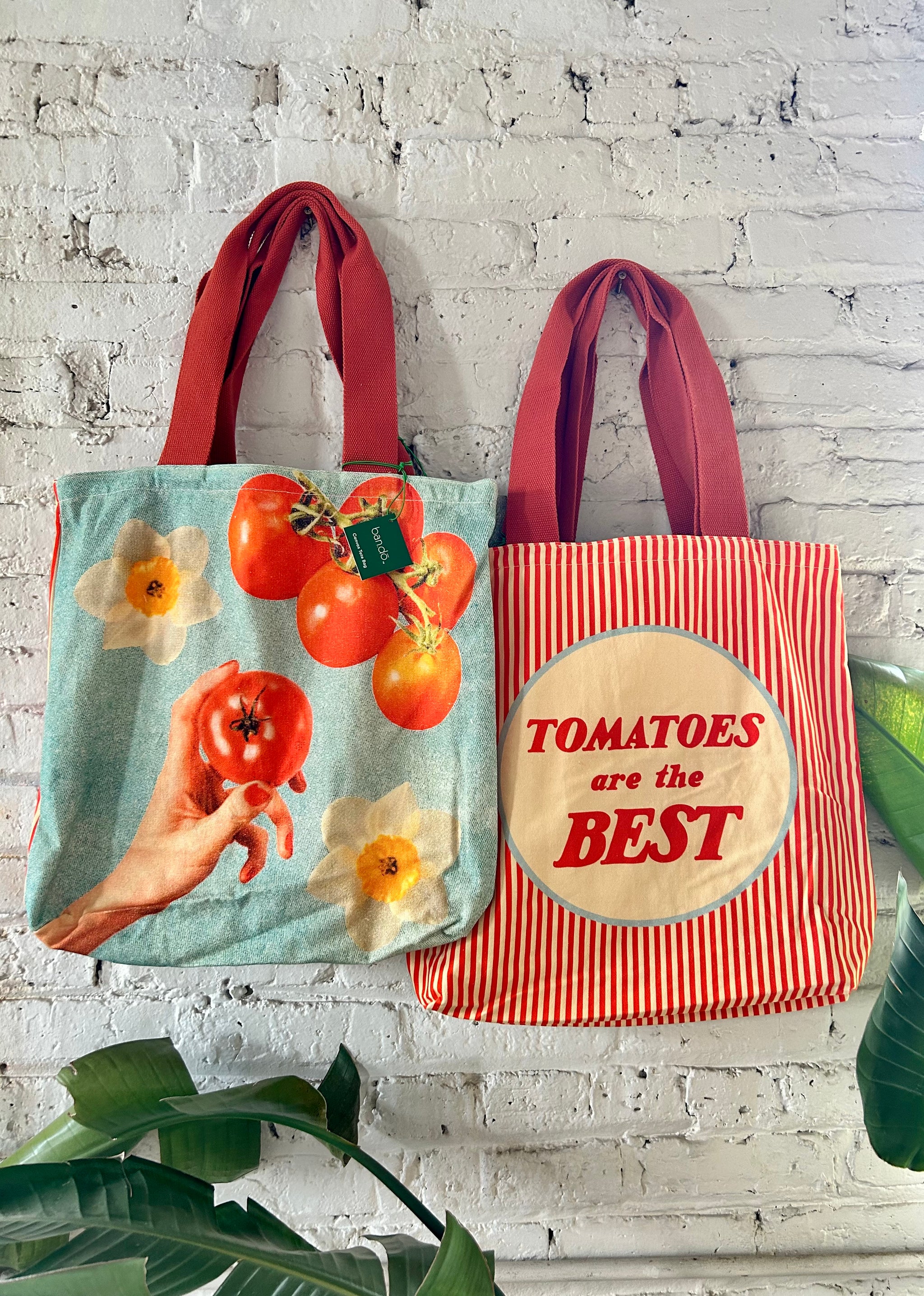 Tomatoes are the Best Canvas Tote – The Waxwing