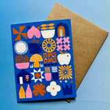 Love Love Mushroom Greeting Card