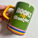 Books for Breakfast Mug