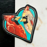 Dear Darlington Love Bird Sticker