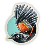 Dear Darlington Red-Winged Blackbird Sticker