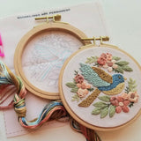 Bluebird Sampler Embroidery Kit