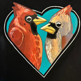 Dear Darlington Love Bird Sticker